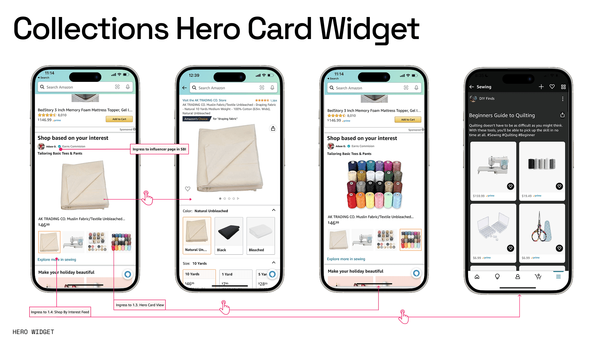 Collections Hero Card Widget