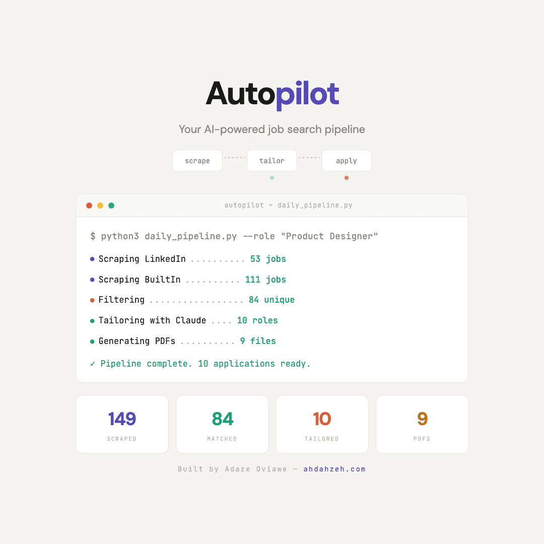 Job Pilot Automation