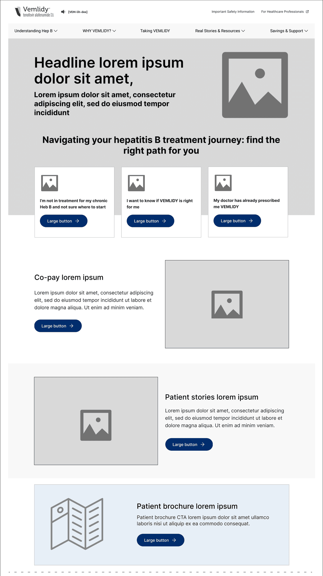 Vemlidy — hero and pathway cards